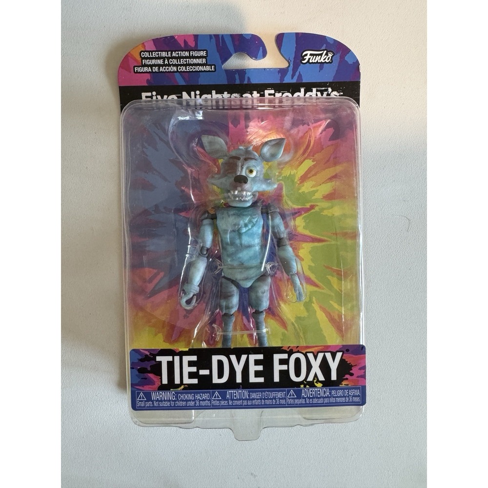 FUNKO • Five Nights at Freddys: Tie Dye FOXY • Action Figure - Brand New Sealed